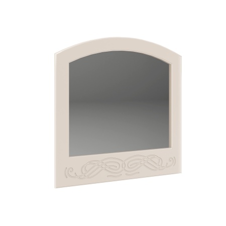 Зеркало Навесное Венесуэла МДФ/Жемчуг Глянец (Ш-800 х В-800 мм)