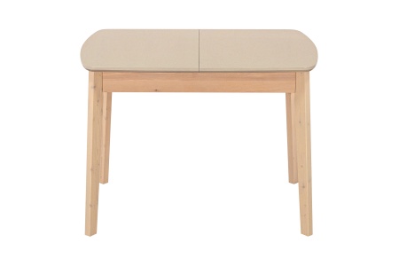 Стол раздвижной с овальной крышкой выбеленная береза