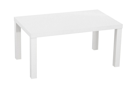 Кофейный столик большой белый