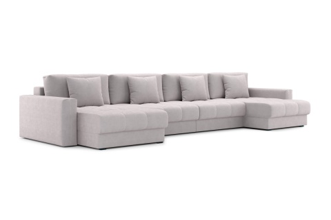 Диван п-образный тик-так Монарх М2О2 бежевый