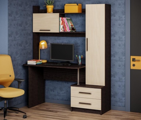 Уголок Школьника Паскаль №1 Разные Цвета (Д-1450 х В-1800 х Г-590 мм)