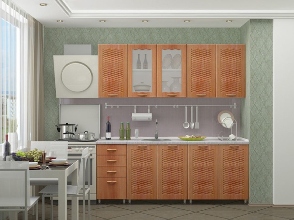 Кухонный Гарнитур Ирина МДФ 2000 мм