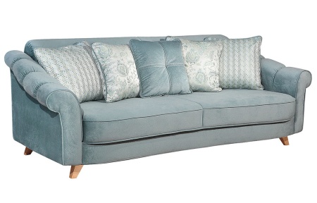 Диван Николас №7 Книжка/Разные Цвета Ш-2460 х Г-1100 х В-920 мм